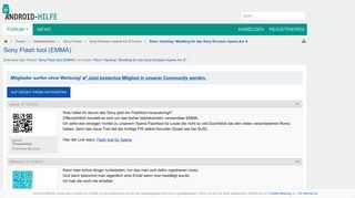 
                            6. Sony Flash tool (EMMA) - Root / Hacking / Modding für das Sony ...