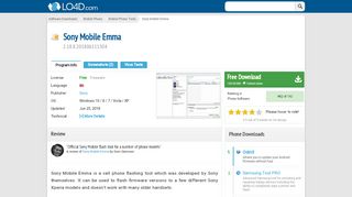 
                            8. Sony Mobile Emma - Download