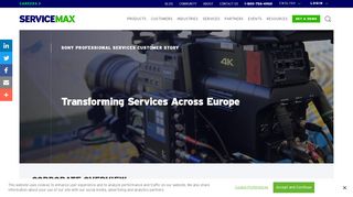 
                            10. Sony Professional Services Customer Story | ServiceMax