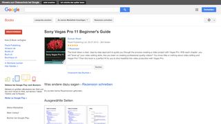 
                            11. Sony Vegas Pro 11 Beginner's Guide