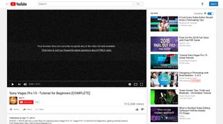 
                            7. Sony Vegas Pro 13 - Tutorial for Beginners [COMPLETE] - YouTube