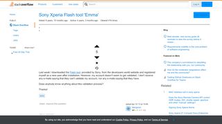 
                            5. Sony Xperia Flash tool 'Emma' - Stack Overflow