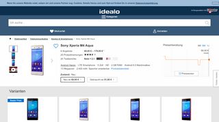 
                            11. Sony Xperia M4 Aqua ab 99,95 € | Preisvergleich bei idealo.de