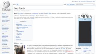 
                            9. Sony Xperia - Wikipedia