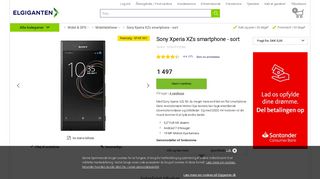 
                            8. Sony Xperia XZs smartphone - sort - Mobiltelefoner - Elgiganten
