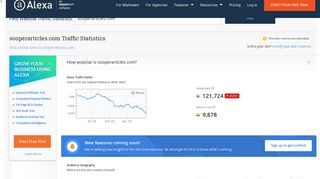 
                            12. Sooperarticles.com Traffic, Demographics and Competitors - Alexa