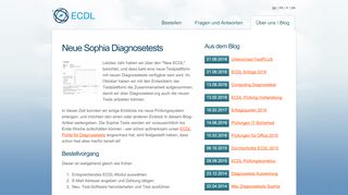 
                            6. Sophia Diagnosetests - ECDL Diagnosetests