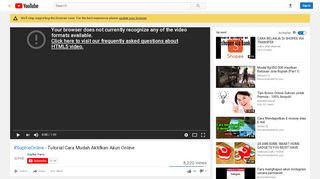 
                            8. #SophieOnline - Tutorial Cara Mudah Aktifkan Akun Online - YouTube