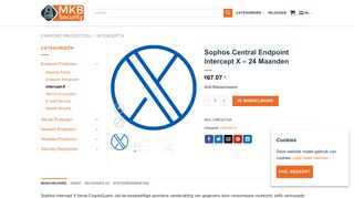 
                            6. Sophos Central Endpoint Intercept X | MKB Security B.V.