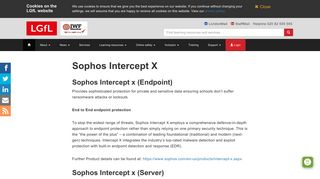 
                            4. Sophos Intercept X - London Grid for Learning