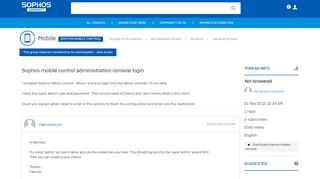 
                            13. Sophos mobile control administration console login - Sophos Mobile ...