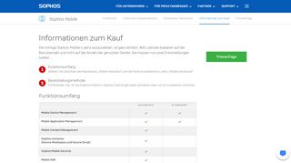 
                            8. Sophos Mobile EMM kaufen: Einfacher Schutz für mobile Geräte mit ...