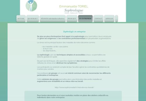 
                            13. sophrologie | EN ENTREPRISE - Emmanuelle TORIEL