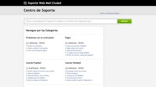 
                            4. Soporte Web Mail Ciudad | Portal