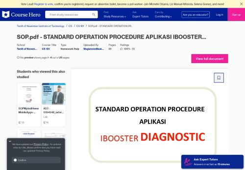 
                            10. SOP.pdf - STANDARD OPERATION PROCEDURE APLIKASI ...