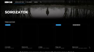 
                            6. Sorozatok - HBO GO