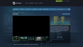
                            9. S.O.R.S on Steam