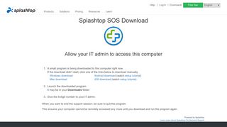 
                            9. SOS Download - Splashtop Inc.