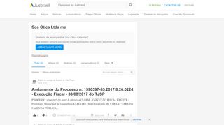 
                            6. Sos Otica Ltda me - JusBrasil