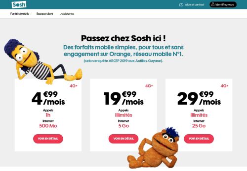 
                            9. Sosh Caraïbe: Passez chez Sosh ici !