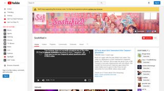 
                            8. Soshified - YouTube