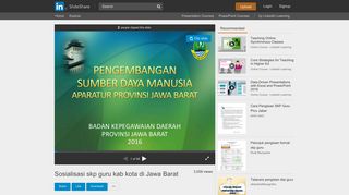 
                            10. Sosialisasi skp guru kab kota di Jawa Barat - SlideShare