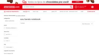 
                            4. Sou Barato Notebook em Promoção nas Lojas Americanas.com