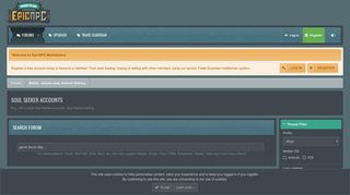 
                            10. Soul Seeker Accounts | EpicNPC Marketplace