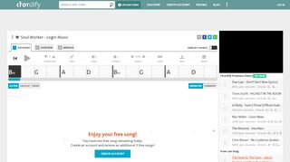 
                            9. Soul Worker - Login Music Chords - Chordify