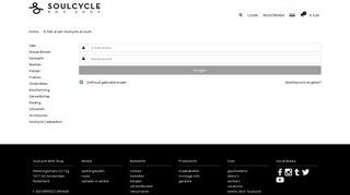 
                            3. Soulcycle BMX Winkel : Ik heb al een Soulcycle account
