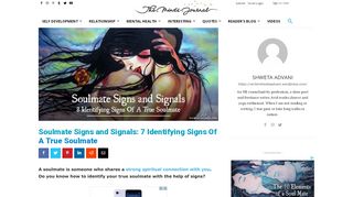 
                            9. Soulmate Signs and Signals: 7 Identifying Signs Of A True Soulmate ...