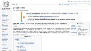 
                            6. Sound Voltex - Wikipedia