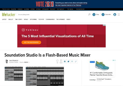 
                            9. Soundation Studio Is a Flash-Based Music Mixer - Lifehacker