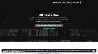 
                            4. Soundiiz and TIDAL - Soundiiz