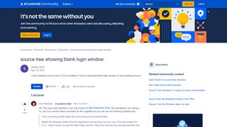 
                            6. source tree showing blank login window - Atlassian Community