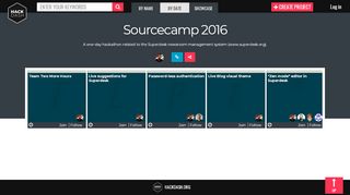 
                            13. Sourcecamp 2016 - Hackdash
