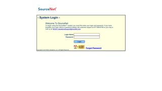 
                            12. SourceNet System Login