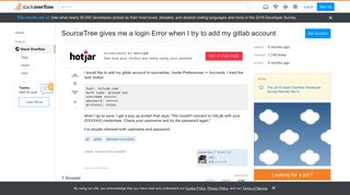 
                            7. SourceTree gives me a login Error when I try to add my gitlab ...