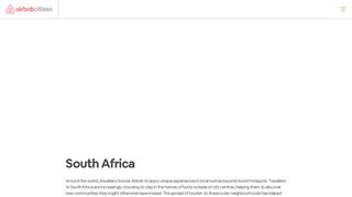 
                            7. South Africa | Airbnb Citizen