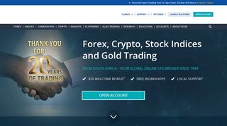 
                            6. South Africa Forex Trading - Currency Trading - FXCM ZA - FXCM.com