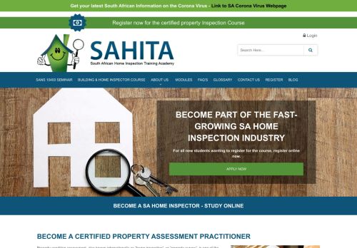 
                            8. South African Home inspection Training Academy