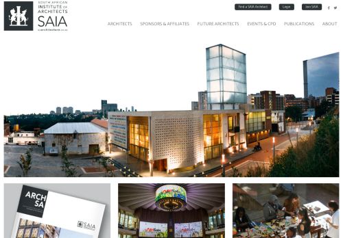 
                            8. South African Institute of Architects: SAIA