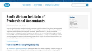 
                            11. South African Institute of Professional Accountants | IFAC