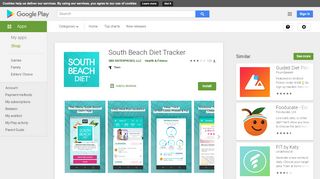 
                            5. South Beach Diet Tracker - Apps on Google Play