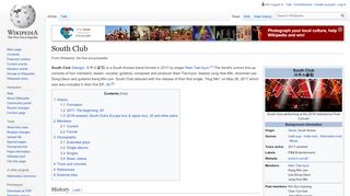 
                            13. South Club - Wikipedia