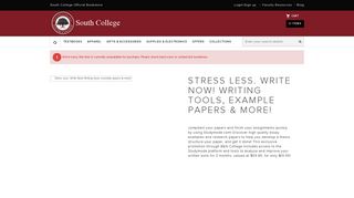 
                            12. South College Bookstore - Stress Less Write Now Writing tools ...