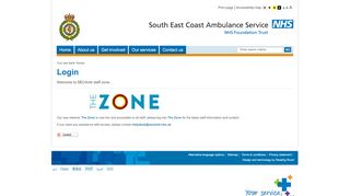 
                            12. South East Coast Ambulance Service | Login