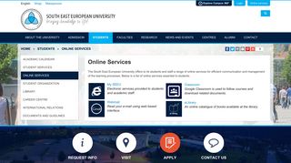 
                            9. South East European University - Online Services