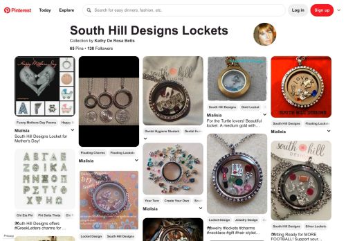 
                            6. South Hill Designs Lockets - Pinterest