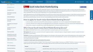 
                            12. South Indian Bank Mobile Banking - BankBazaar